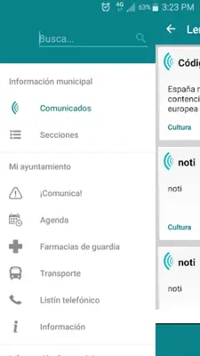 Esparragosa de Lares Informa android App screenshot 7